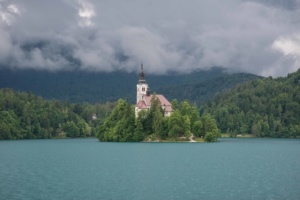 Church in Lake Bled